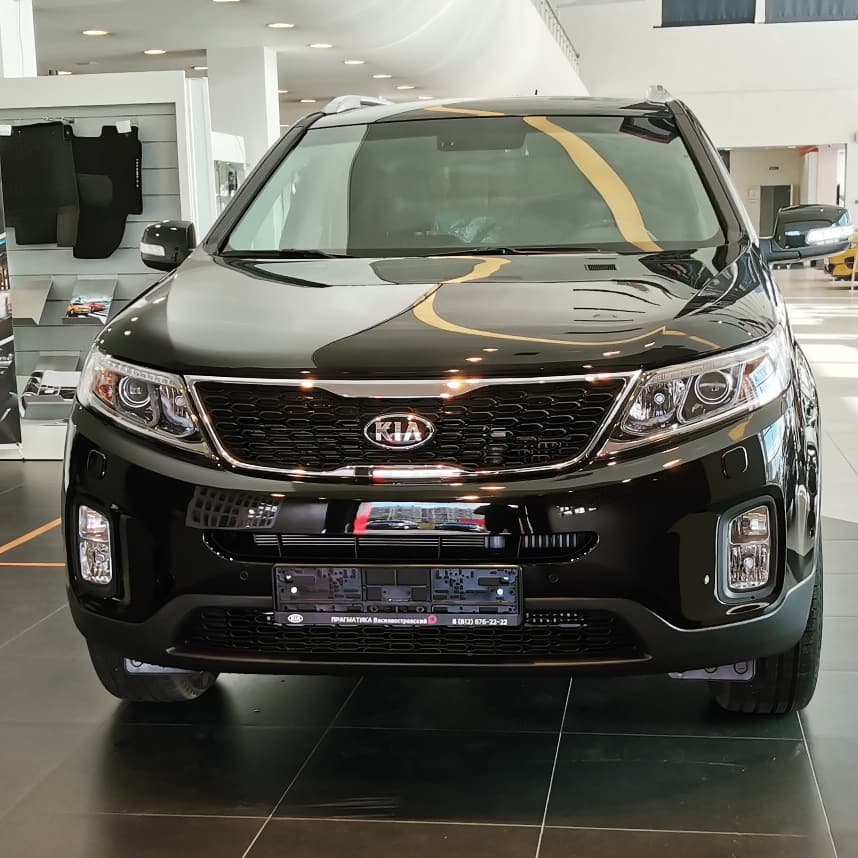 Прием новой Kia Sorento в Прагматике. 